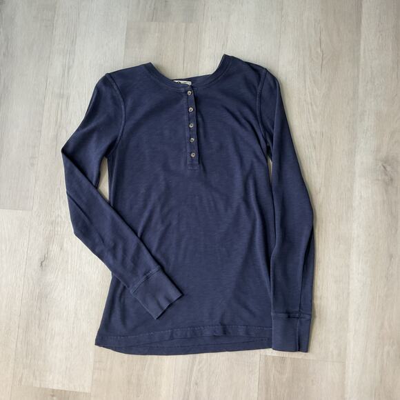 America Giant Blue Mens Size S Casual Button Long Sleeve Top - Picture 1 of 8